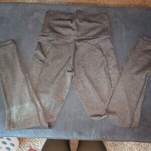 OFFLINE By Aerie The Hugger High Waisted Pocket Legging - Size M Long - Charcoal